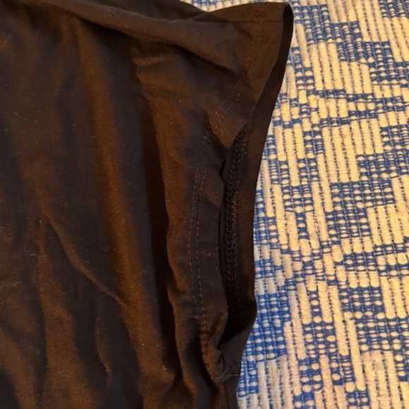 Bonjour! Eiffel Tower T Shirt cap sleeve (L) - Picture 4 of 5